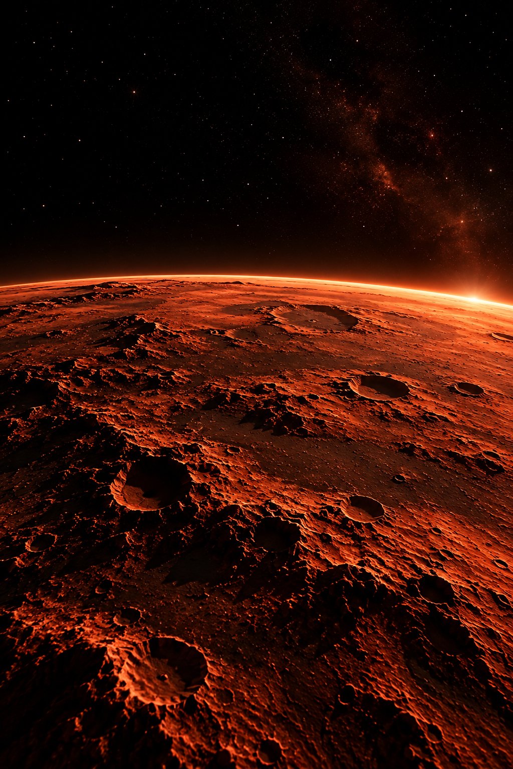 Mars surface